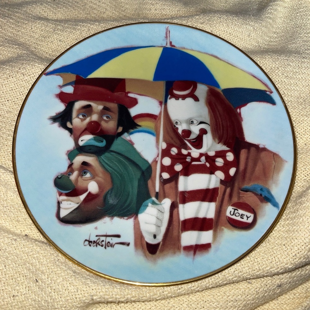 Clown plate